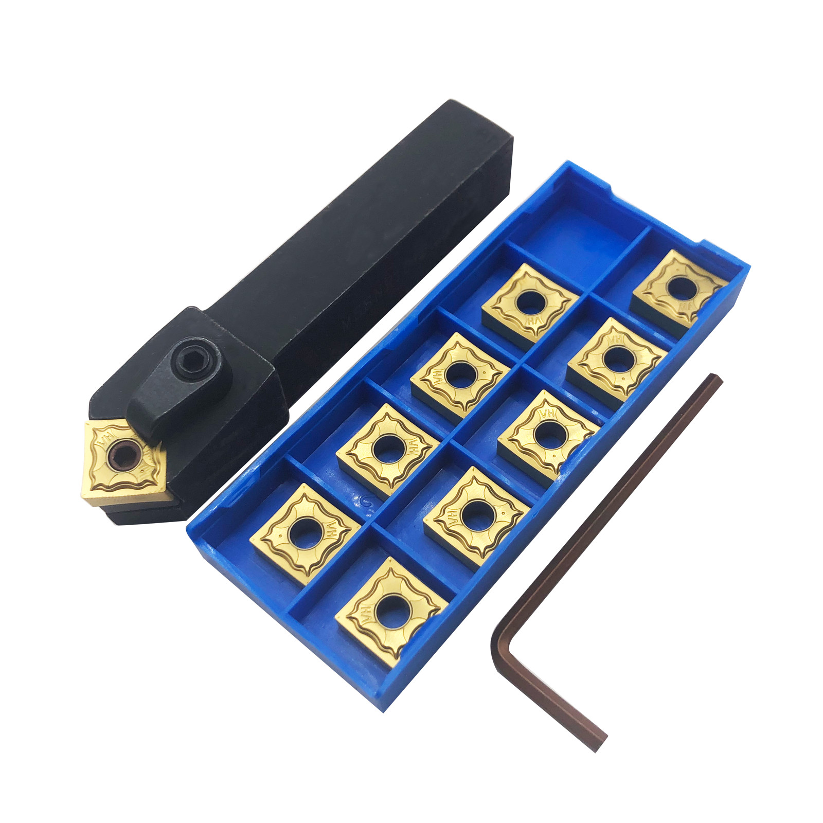 45° Holder + SNMG431 SNMG120404 Carbide Inserts MSSNR2020K12 Lathe Turning Tool