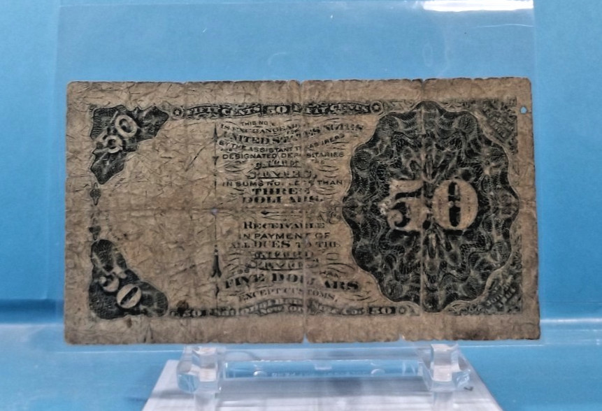 1869 50 Cent - 4th Issue Fractional Currency G/VG - FR1379