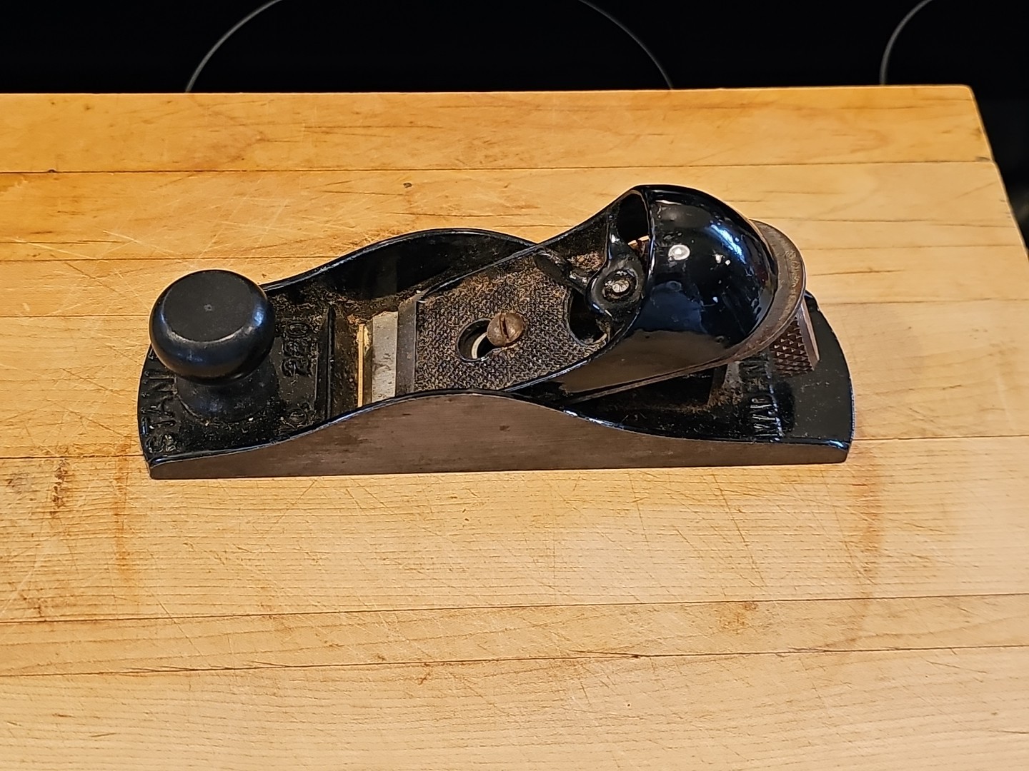Vintage Stanley No. 220 Block Plane USA Made Used Free Shipping