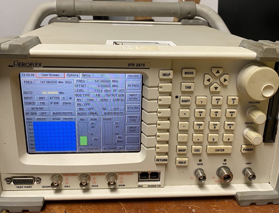 Aeroflex IFR 2975 Radio Test Set