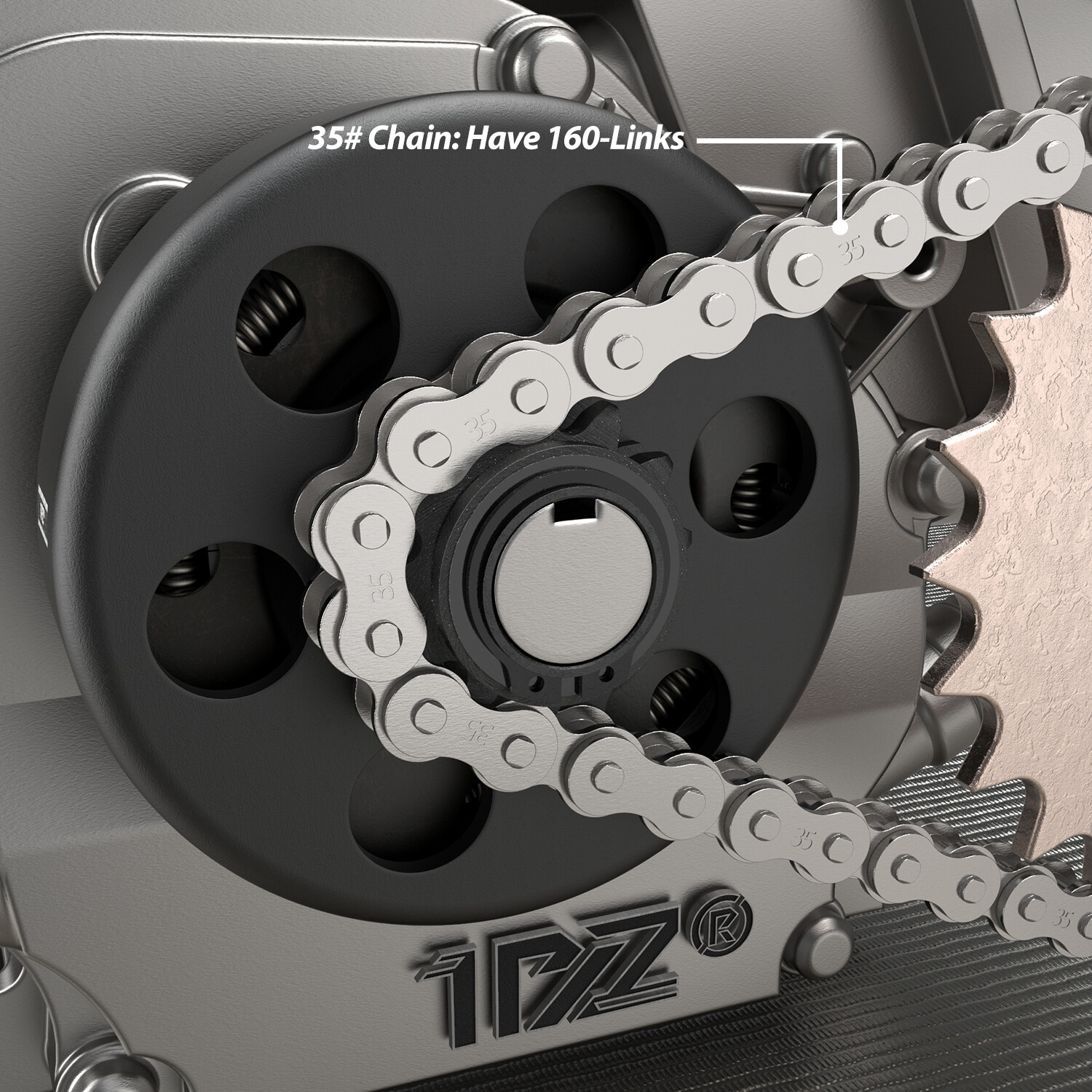 Predator 212cc 6.5hp Centrifugal Clutch 3/4" Bore 12 Tooth #35 Chain 12T Go Kart