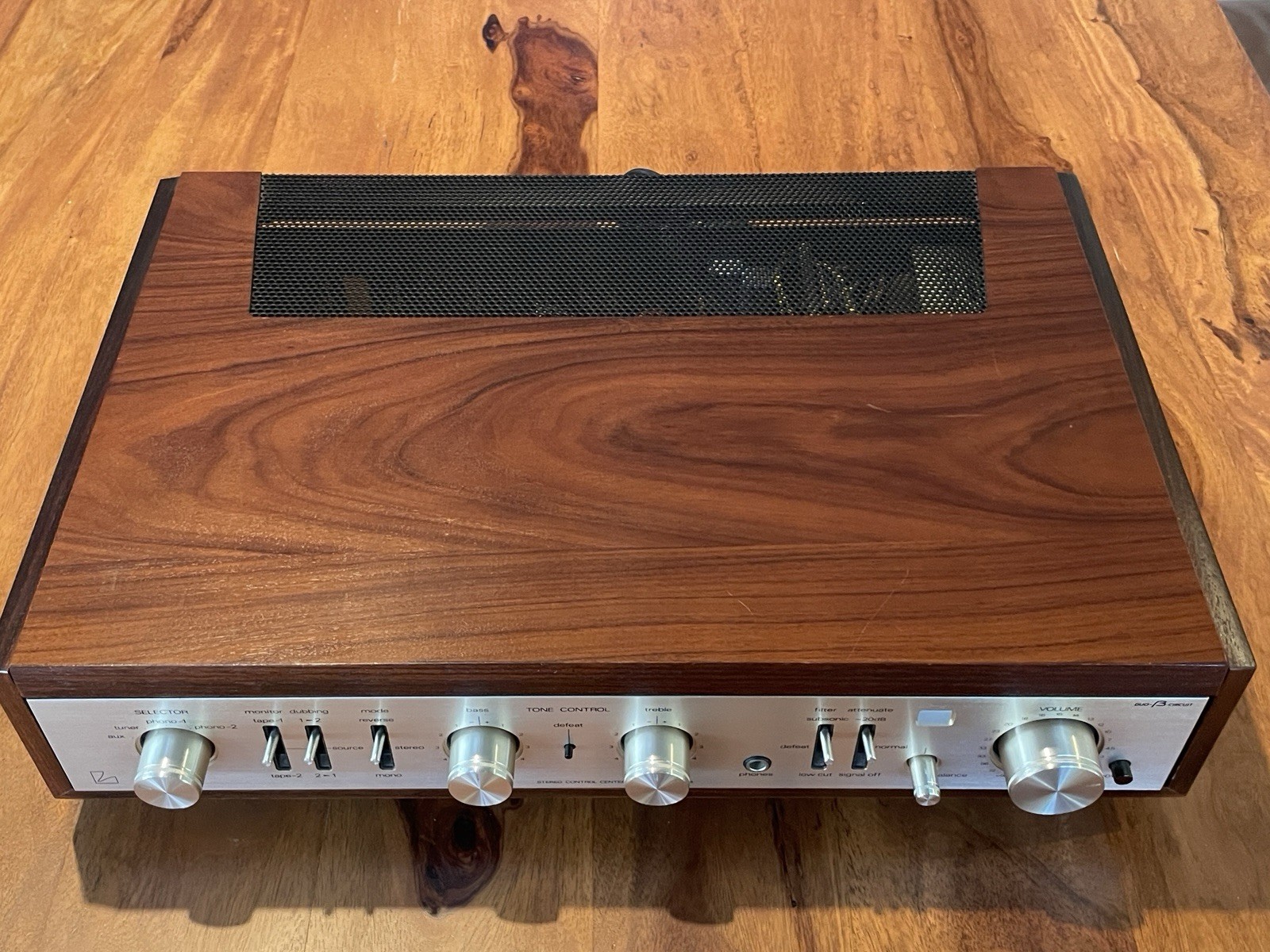 Luxman CL34 12AX7 12AU7 Tube Stereo Control Center Preamplifier Duo-B - SERVICED