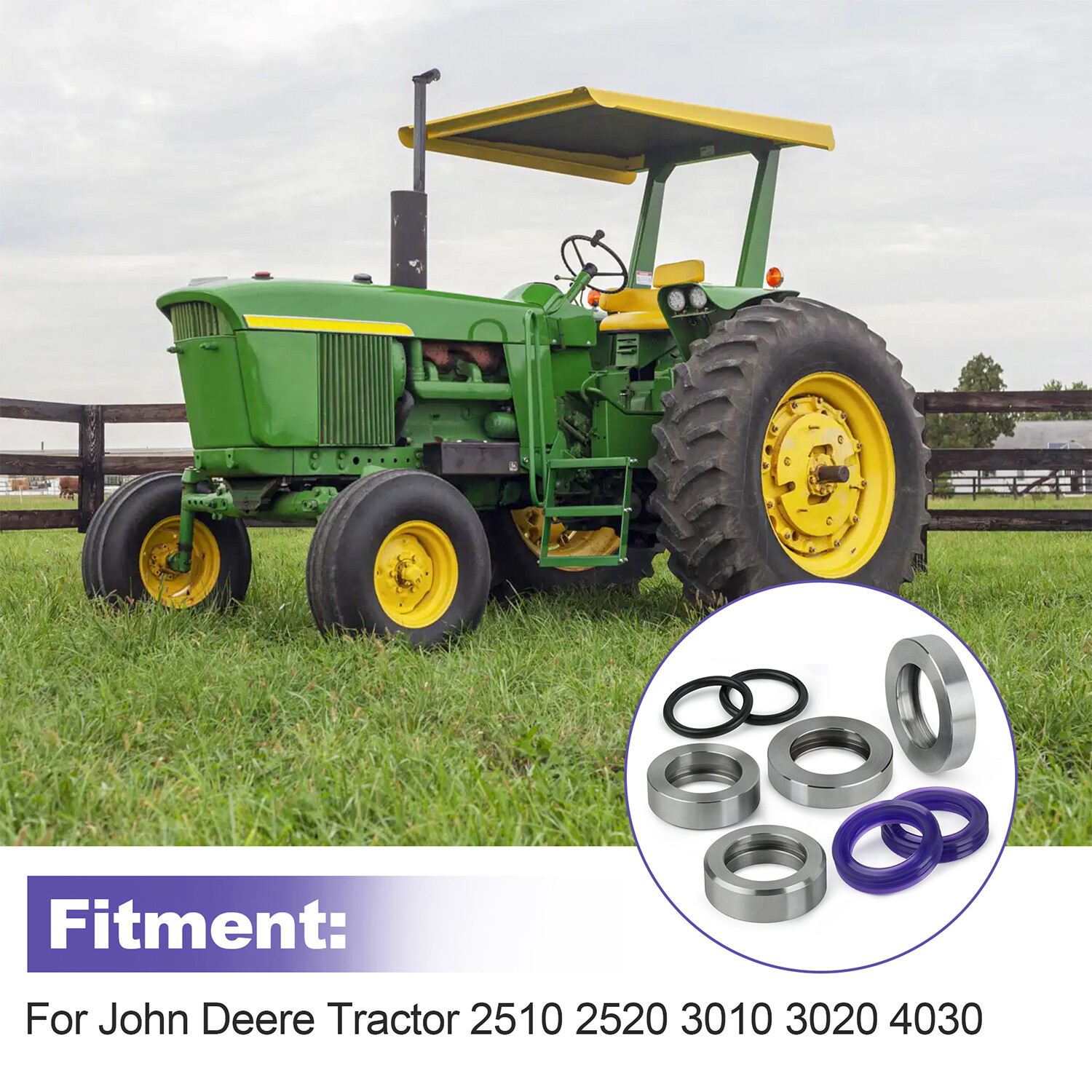 Load Control Shaft Seal AR84791 AR27371 For John Deere 2510 2520 3010 3020 4030