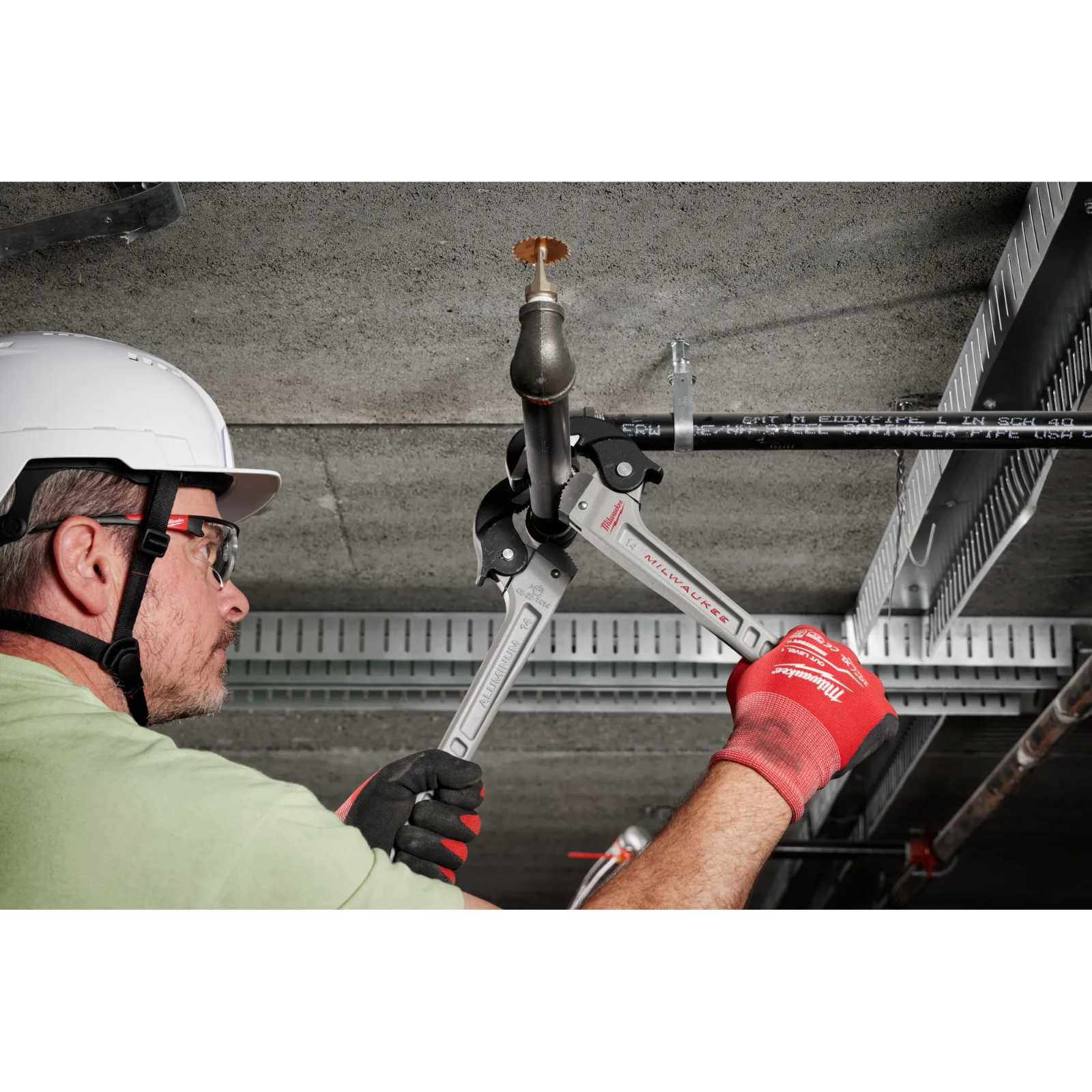 Milwaukee 48-22-7414 14" Aluminum Self-Adjusting Pipe Wrench