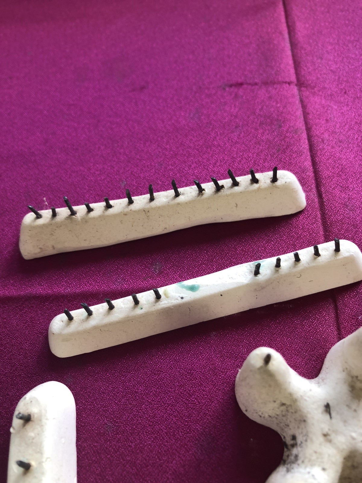 Lot of Ceramic Stilts for Kiln Glaze Firing, Variety of Sizes/Pin Counts *AS Is