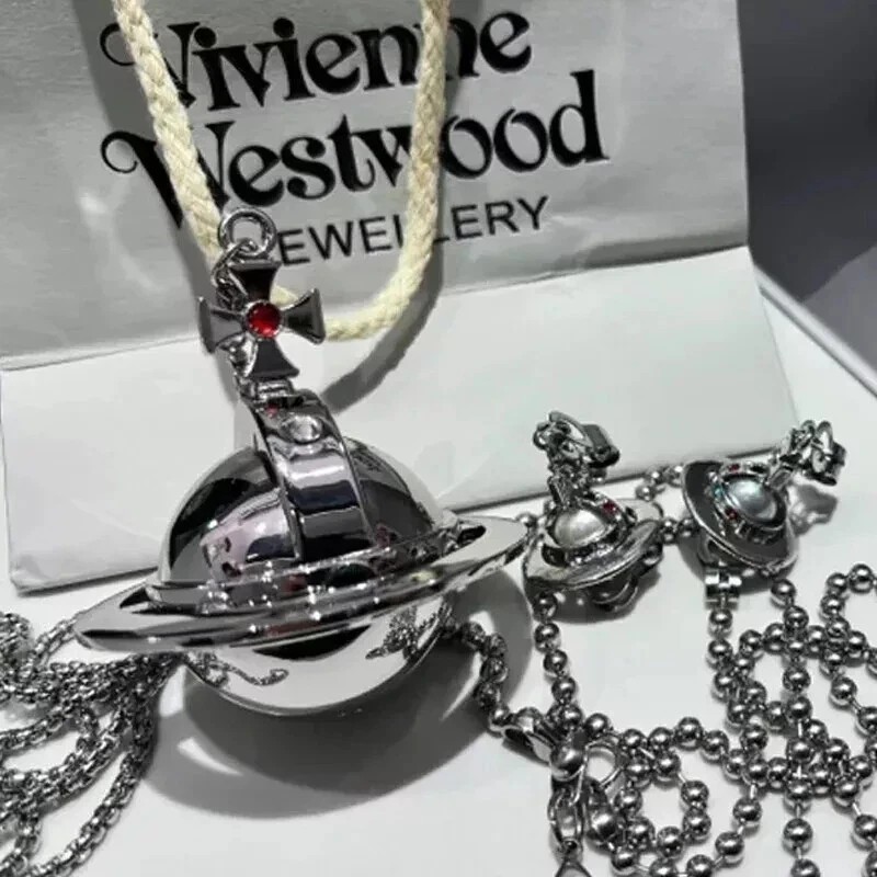 Vivienne Westwood Nana Anime Okazaki Shinichi Pendant Lighter Two Orbs Chain SL
