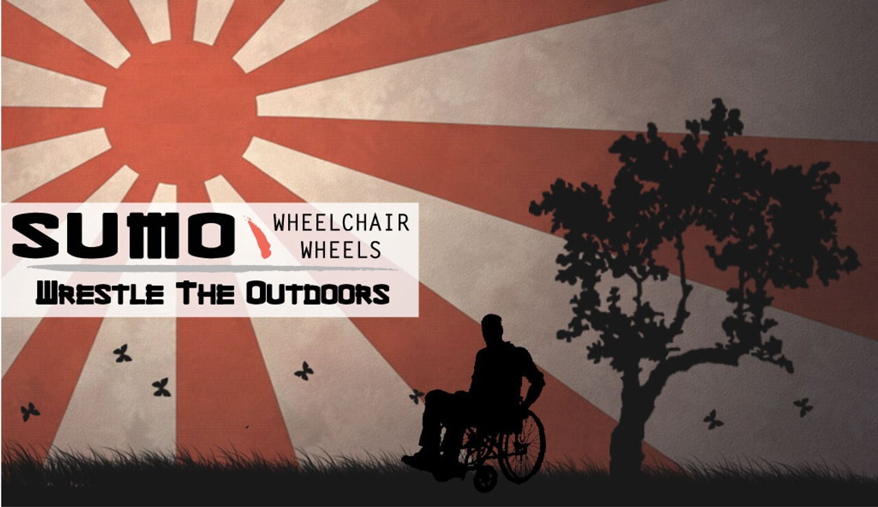 Sumo All Terrain Outdoor Wheelchair Wheels (pair)