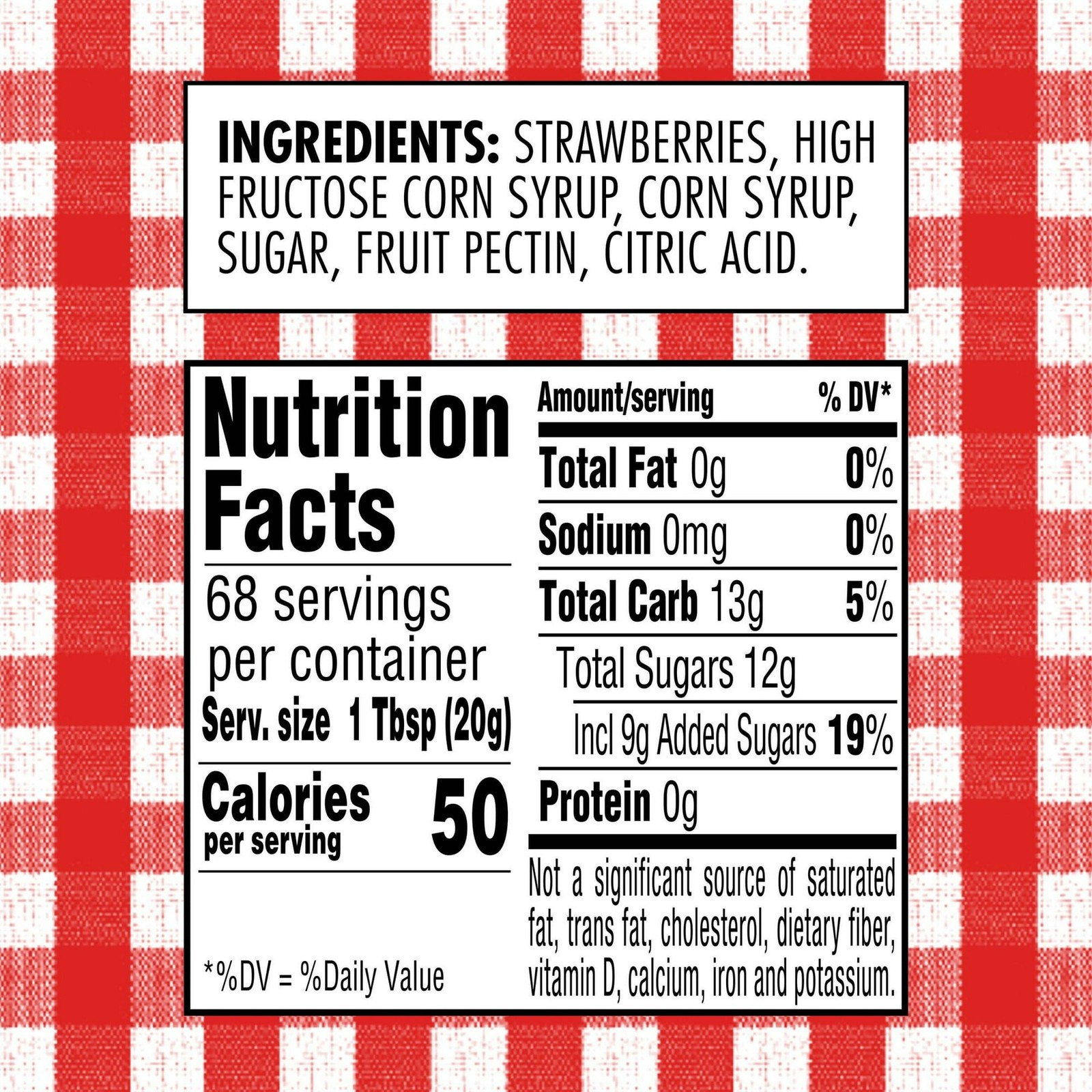Smucker's Strawberry Jam, 48 Ounces