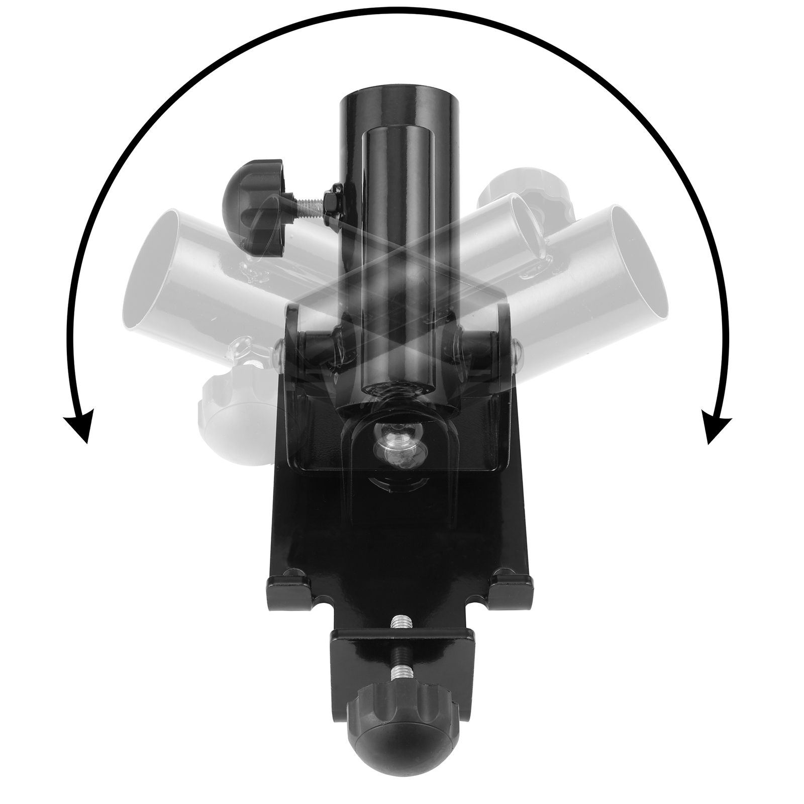 T-Bar Row Platform Landmine Base for 1" Standard & 2" Olympic Bars 360° Swivel