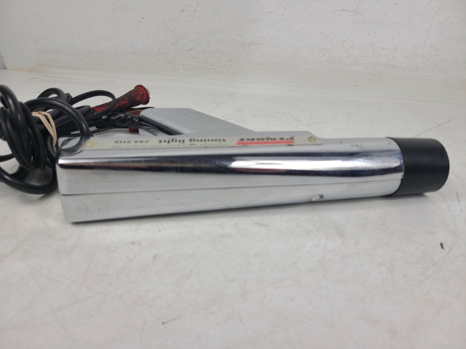 Vintage Sears & Roebuck Penske Chrome Power Auto Timing Light 244.2115 (TESTED)