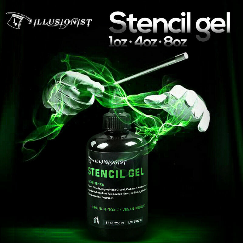 Tattoo Transfer Stuff Illusionist Stencil Gel Safe Tattoo Stencil Cream 1/4/8oz