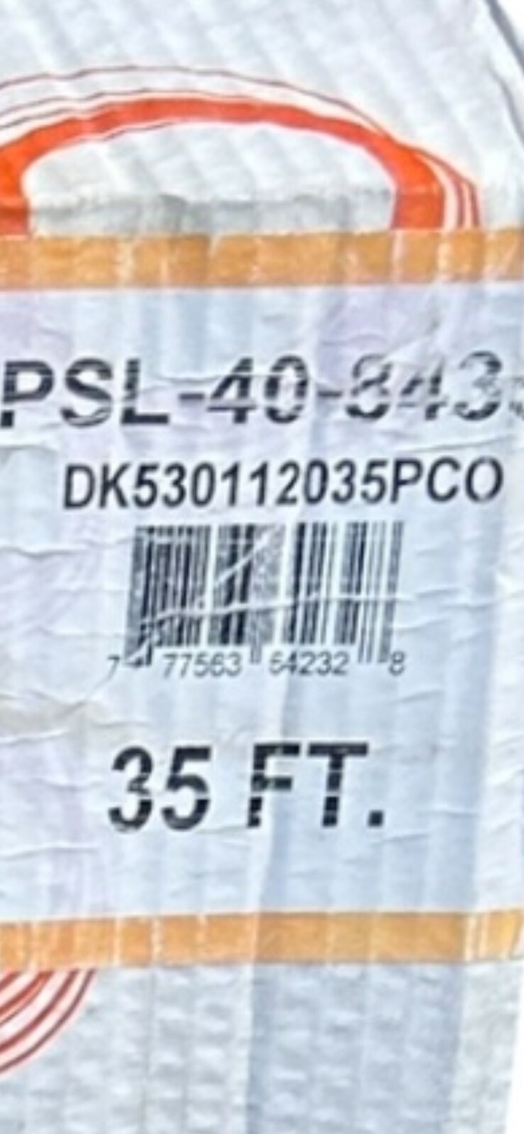 Pool Style Supreme Series 1.5" x 35' Vacuum Hose w/ Swivel Cuff #PSL-40-8435