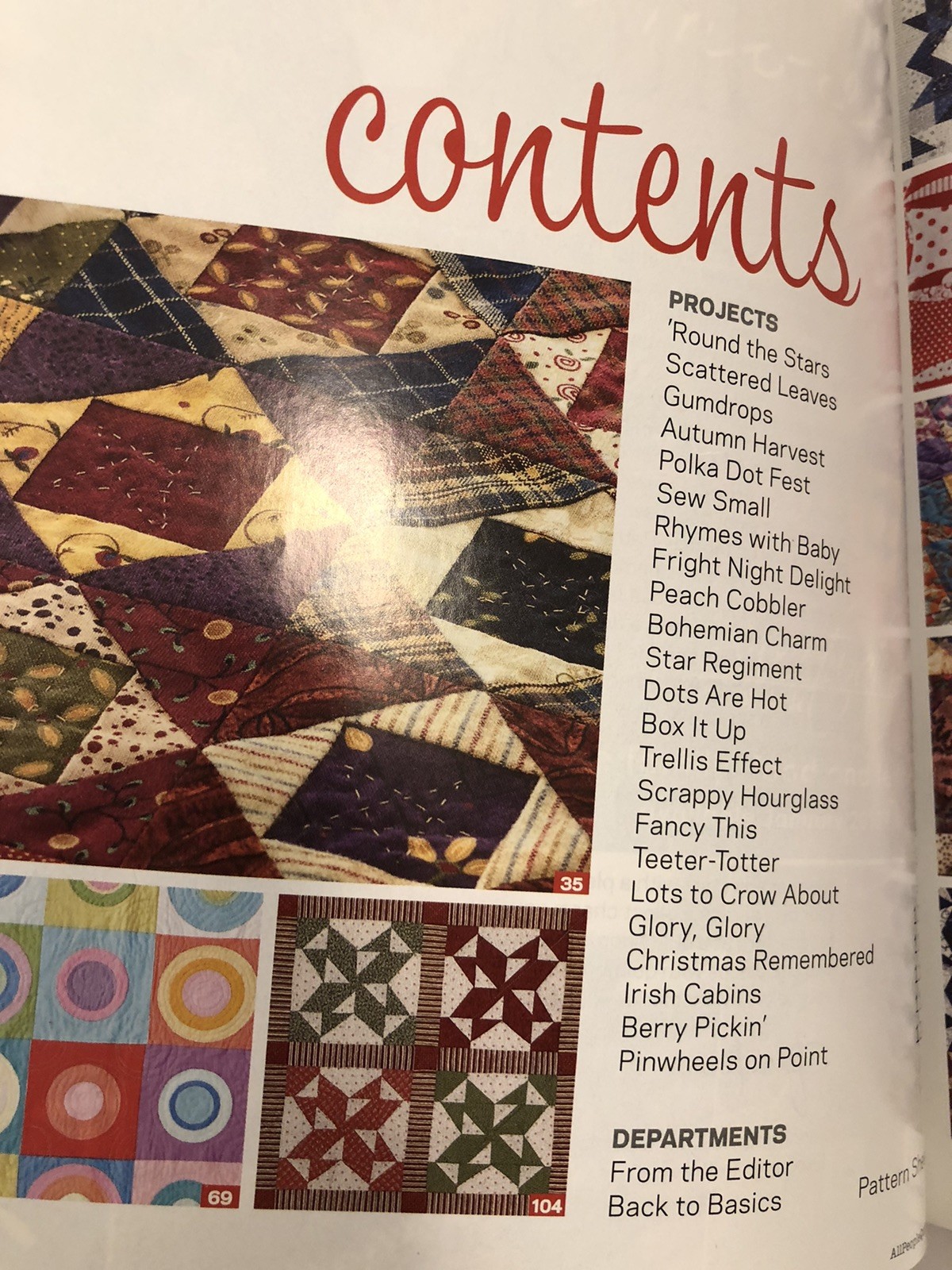 Using Scraps Quilting (Lot of 4) Various Quilting Magazines/Manuals- 2011-2013