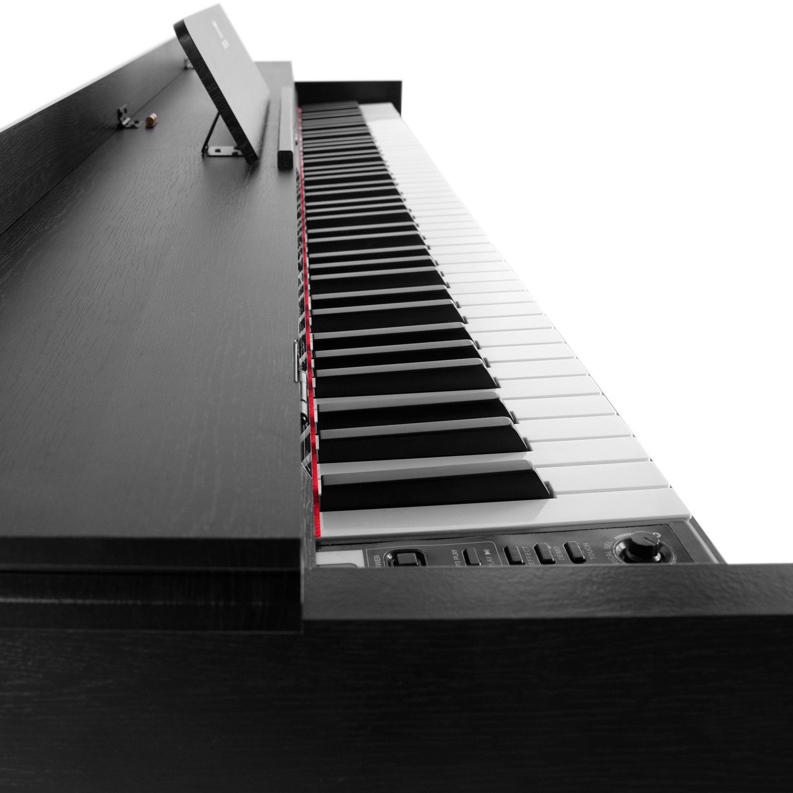 Black Full Size 88Key Weighted Hammer Action Digital Piano Keyboard with 3-Pedal