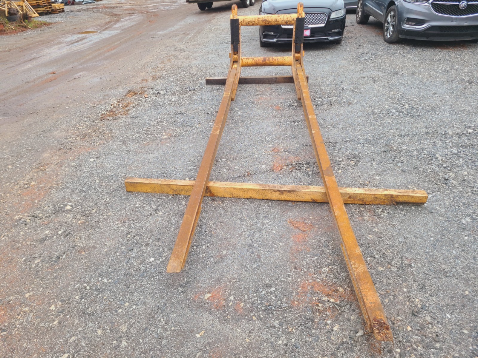 WHEEL LOADER SASFORKS SAS FORKS 4493-162 LONG FORKS 16 FOOT - READ NOTES!!!