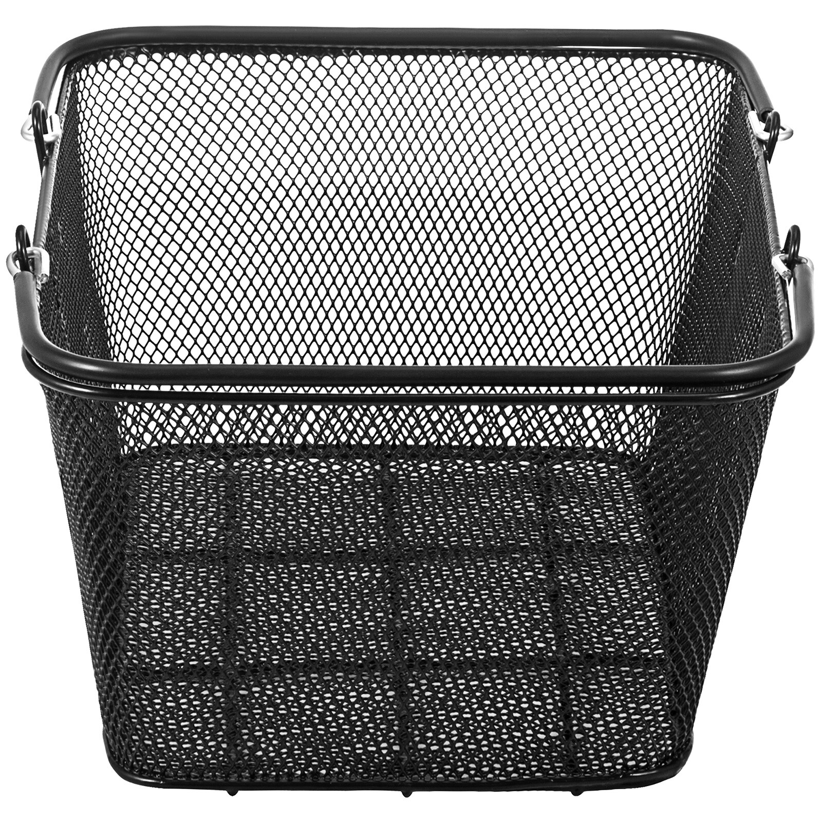 VEVOR Mesh Shopping Baskets with Handles Metal Shopping Basket 12PCS Portable