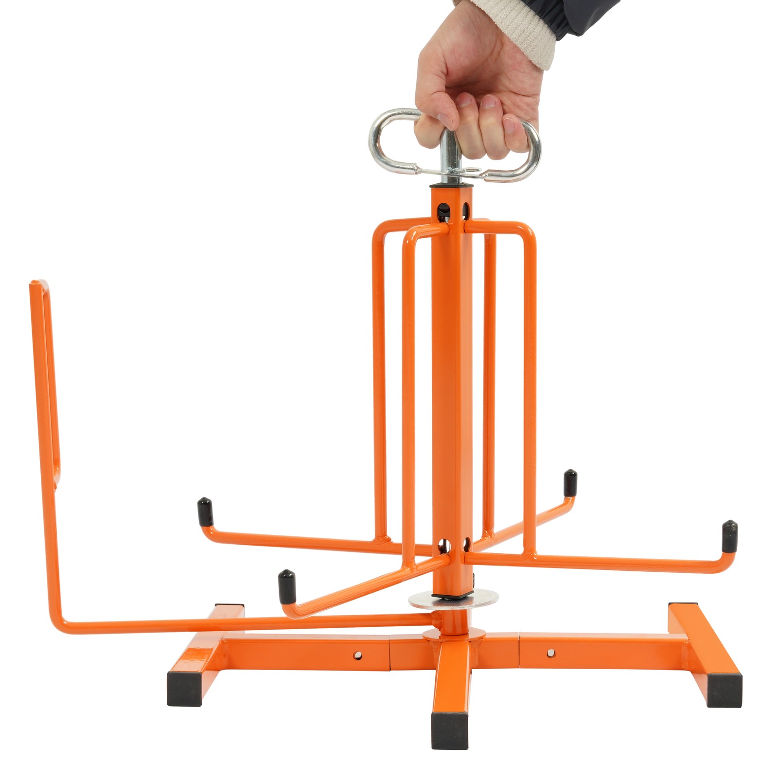 Cable Spool Dispenser Steel Wire De-Reeler Portable Floor or Stud Mount Design