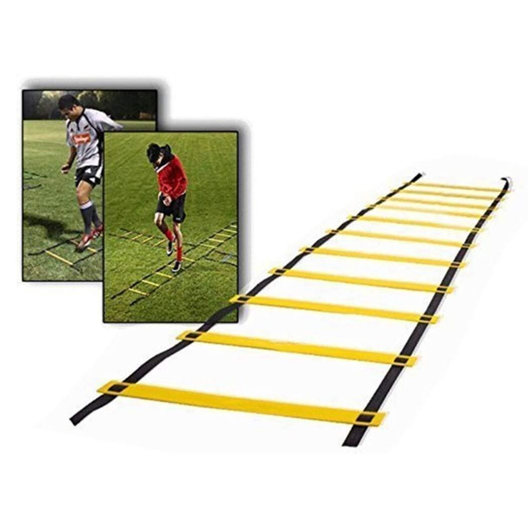 Agility Ladder Speed Training 16 Rung 8 M Soccer Training 12 Cones Carrying Bag