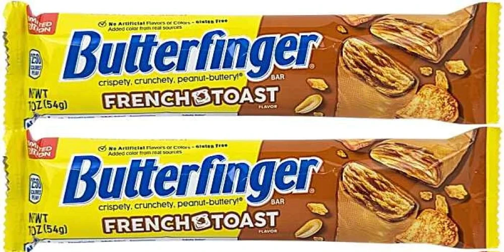 Butterfinger French Toast Candy Bars Limited Edition Peanut Butter 3 Bars