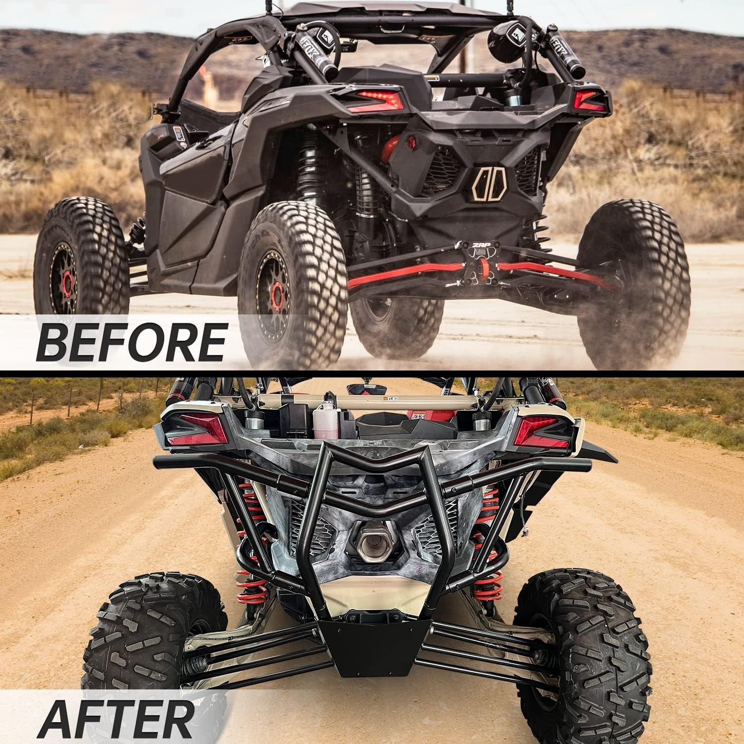 Rear Combined Bumper Compatible with Can Am Maverick X3 2017-2022,for 715002880