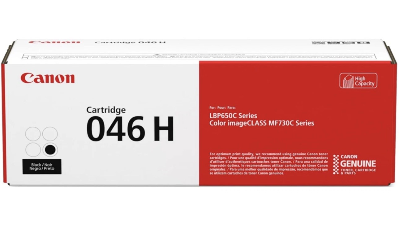 Canon 046H 4 Pack Color Toner Set BK C M Y for imageCLASS MF735Cdw