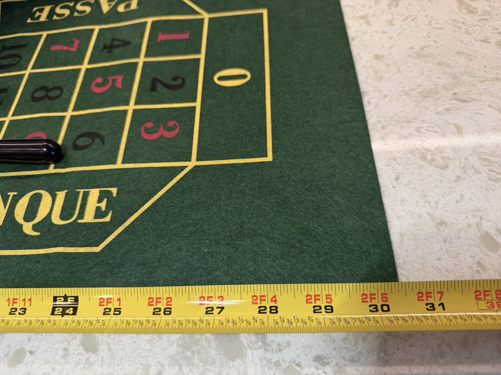 16 Inch Roulette Wheel Game Set with Game Layout, Mini Chips, Rake