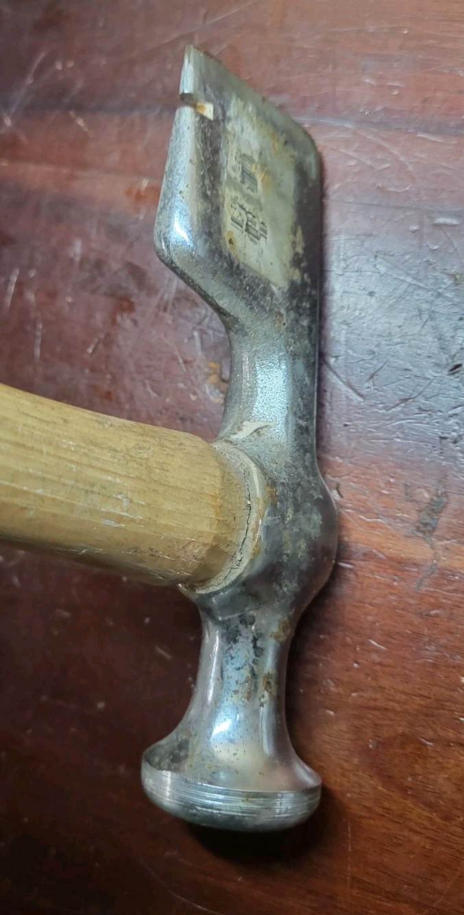 Vintage WAL-BOARD Drywall Hatchet Sheetrock Hammer Walboard Tool Wood Handle USA