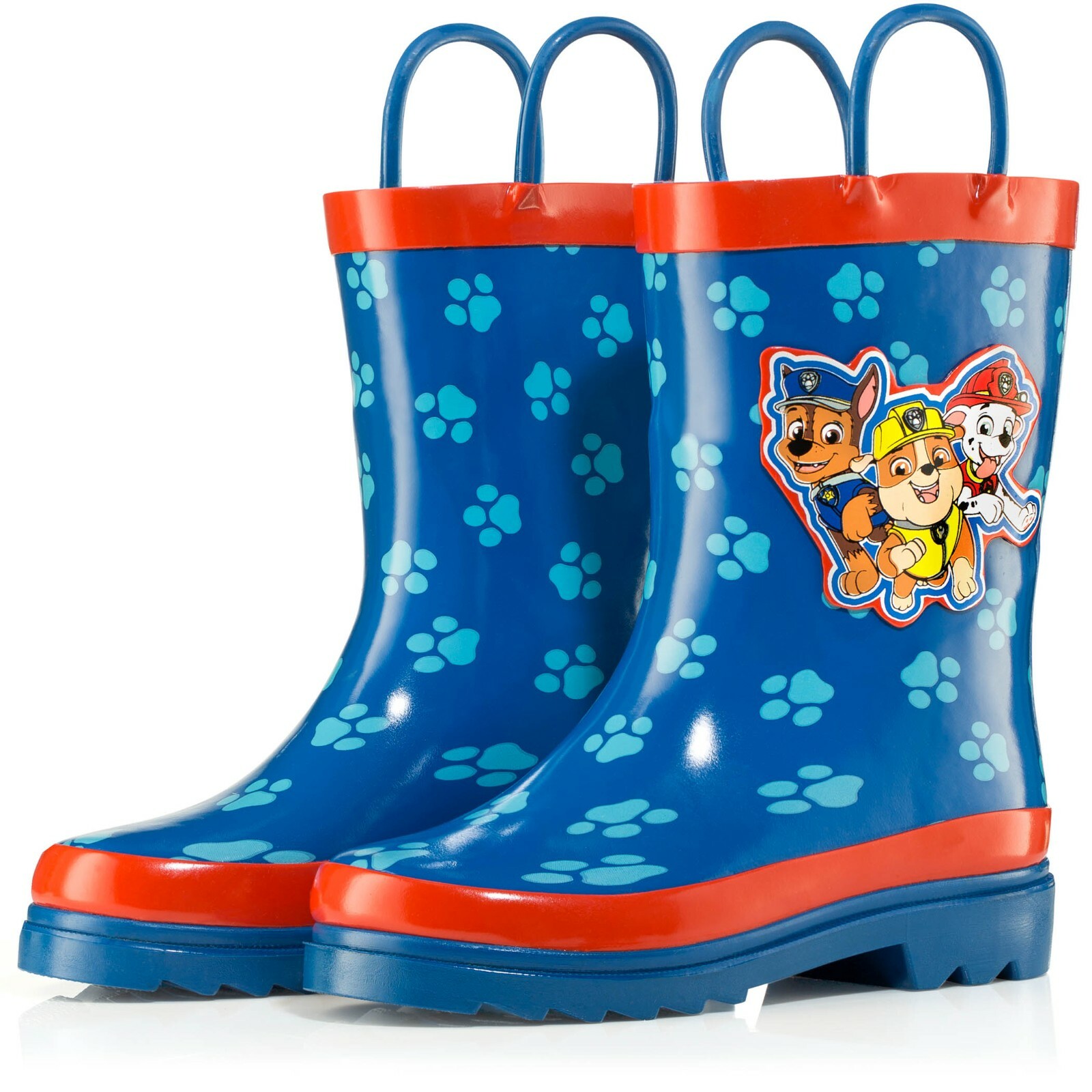 Nickelodeon Kids Boys' Paw Patrol Character Printed Waterproof Rubber Rainboots