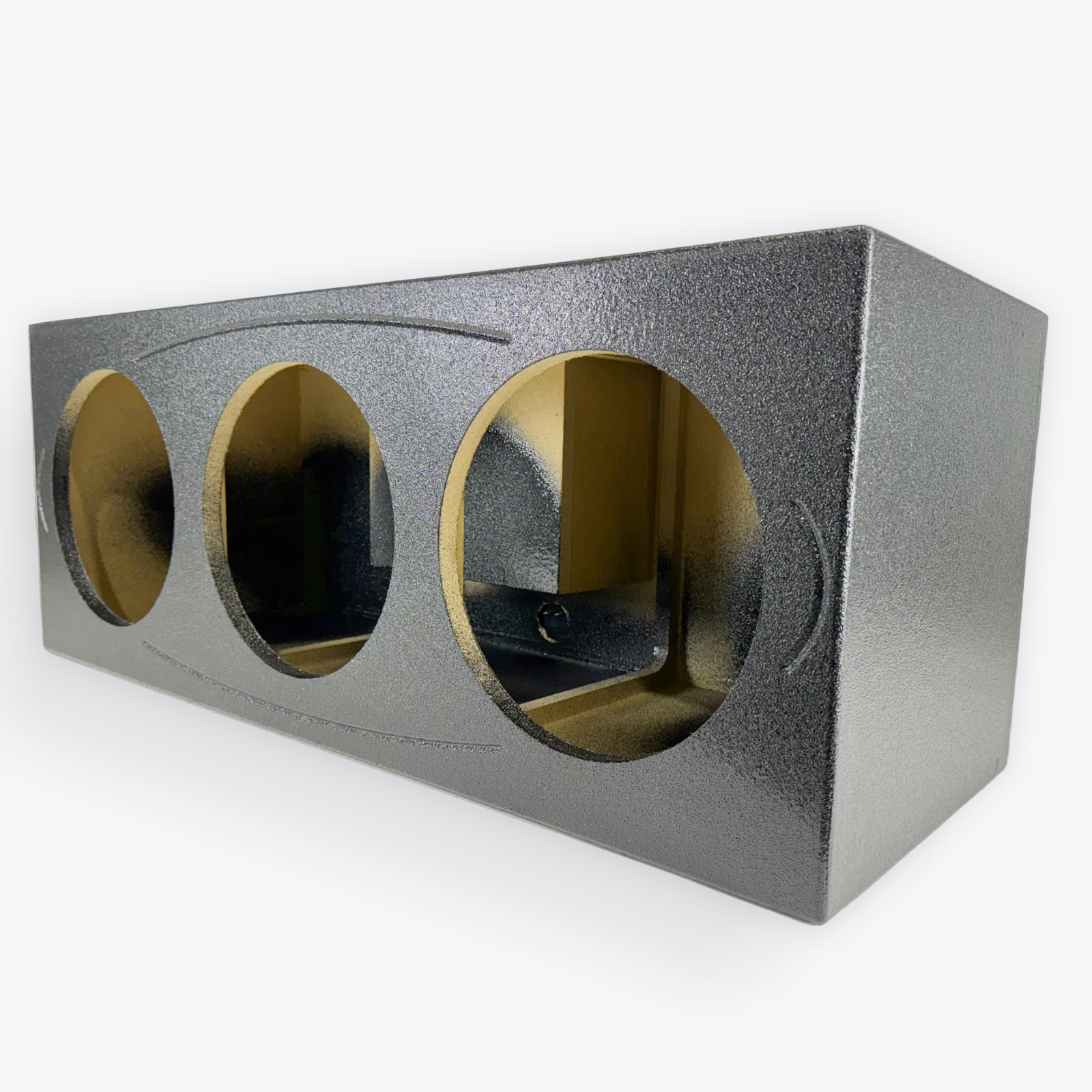 Mega Bass Triple 12" Turbo-Ported Vented Subwoofer Box Enclosure | 12" Bass Box