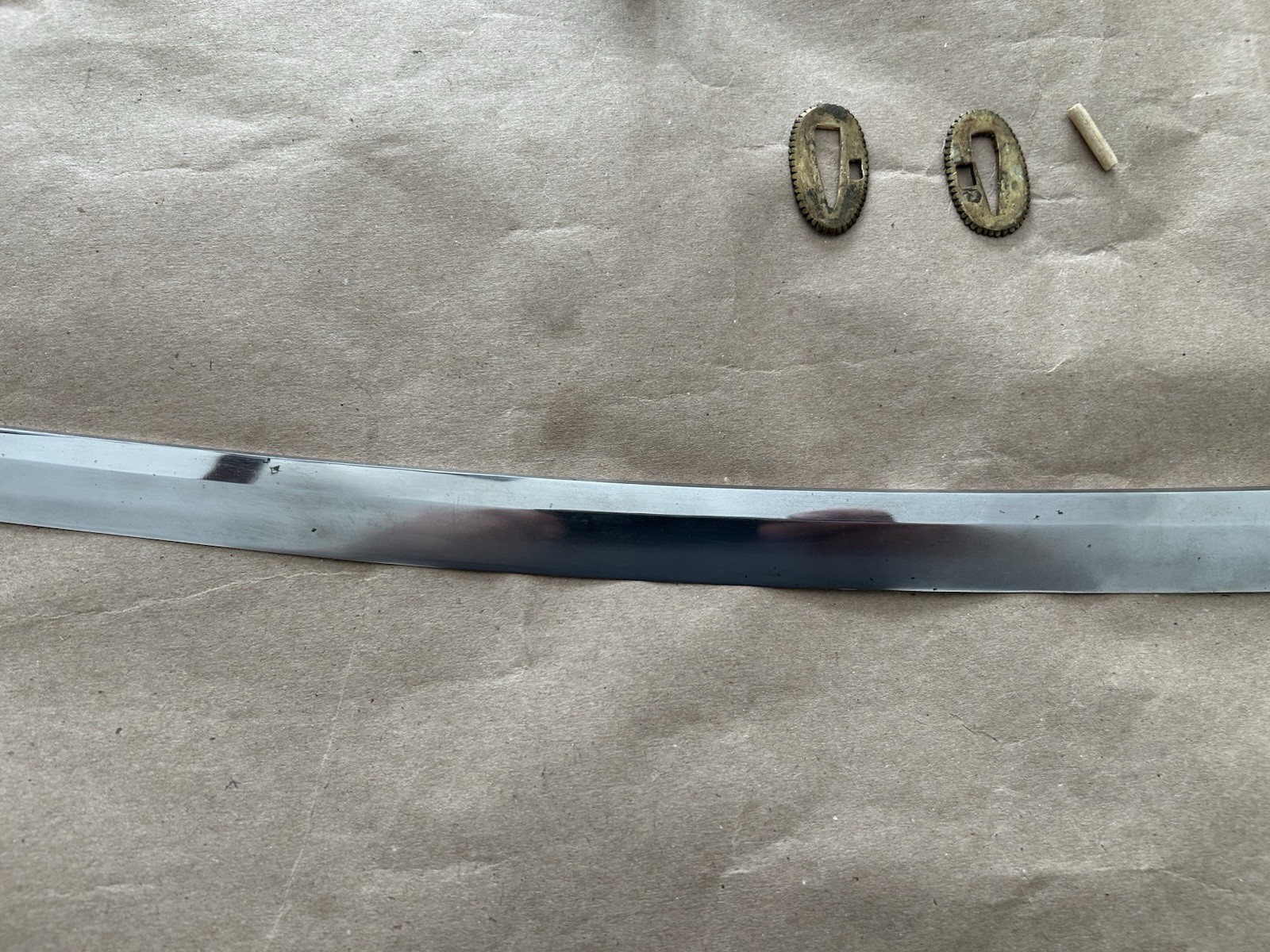 RUSSO JAPANESE OFFICERS SAMURAI SWORD SIGNED