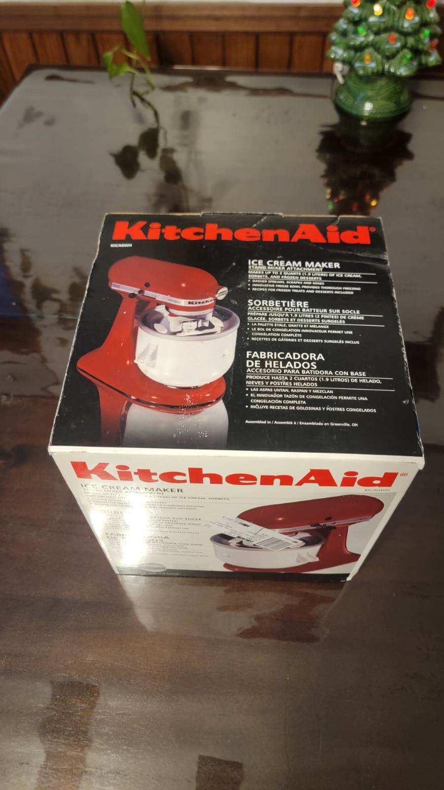 KitchenAid Ice Cream Mixer Bowl Stand 2 Quart