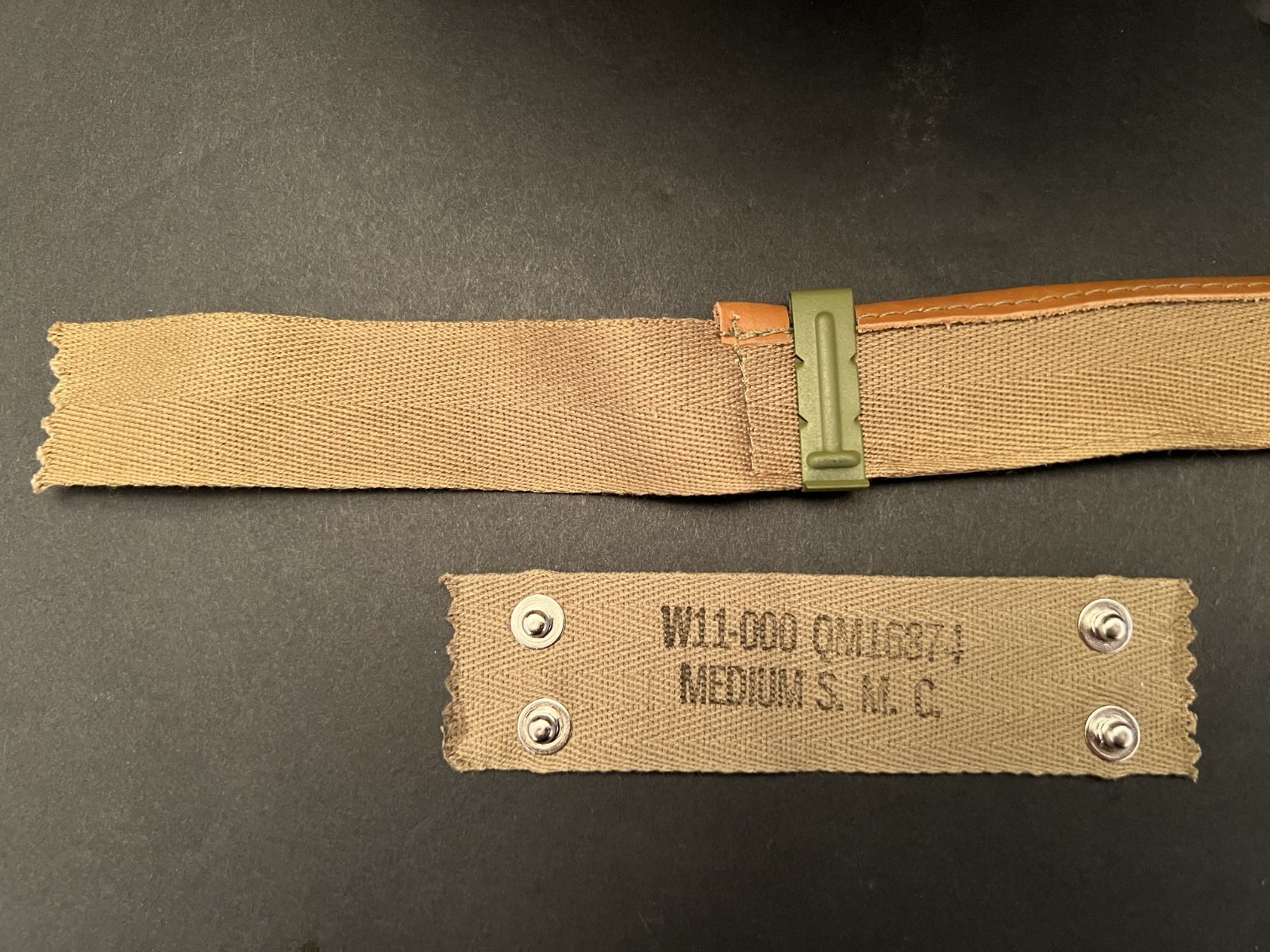 J.MURRAY, INC.1944 ORIG./CONVERTD US M-2 ‘D’ LOOP PARA HELMET & FIRESTONE LINER!