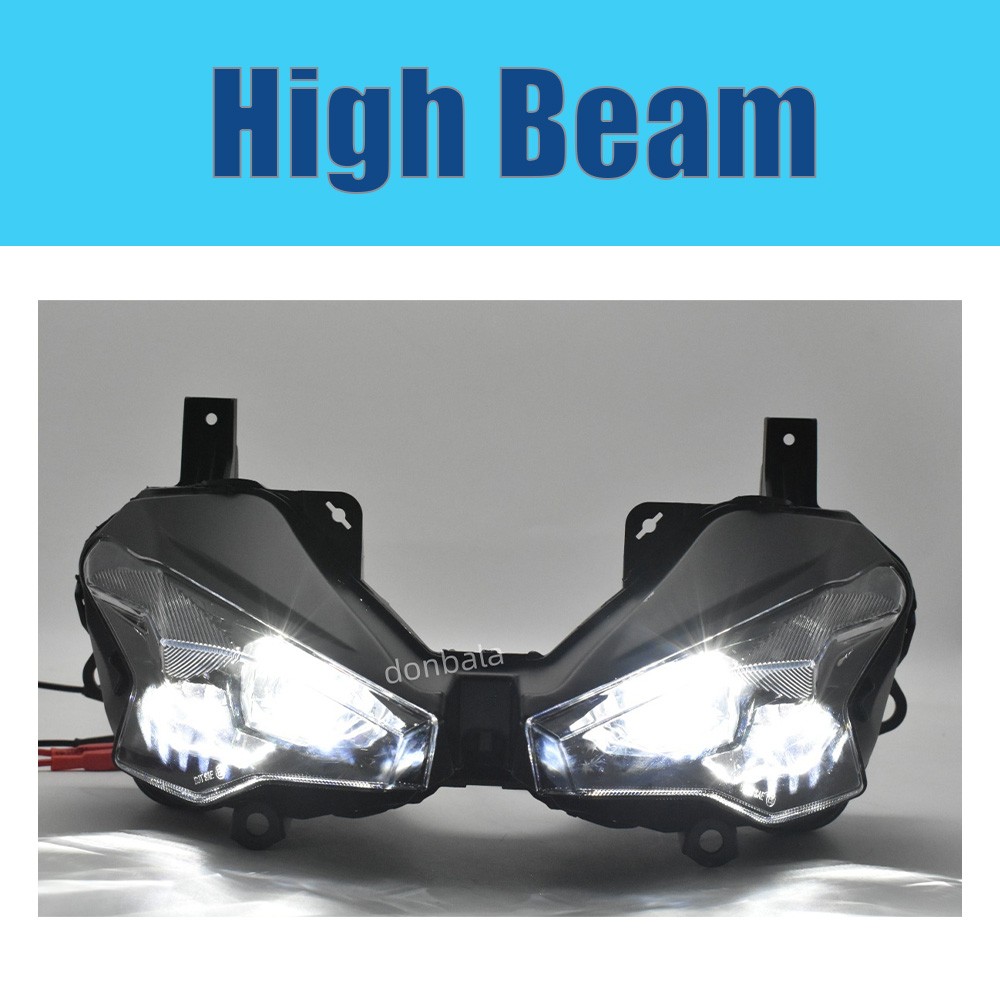 LED Headlight Assembly for KAWASAKI NINJA500/Ninja 500 SE ABS EX500 2024 2025