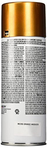 Dupli-Color MC205 Metalcast Automotive Spray Paint - Orange Copper Anodized...