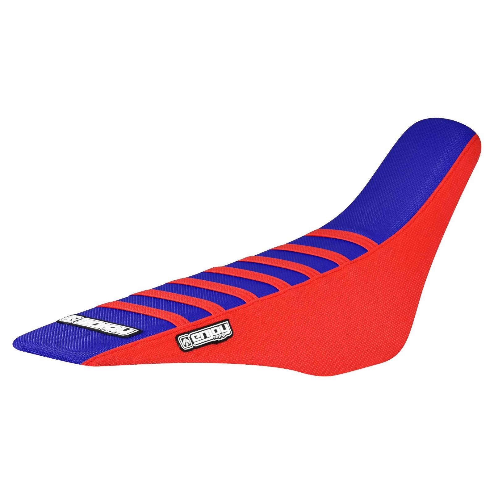 2007 - 2024  HONDA CRF 150 R SEAT COVER by Enjoy MFG  RED/ BLUE/ RED ribs #50