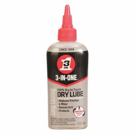 3-In-One 120022 Dry Lubricant, -50 To 500F, 4 Oz.
