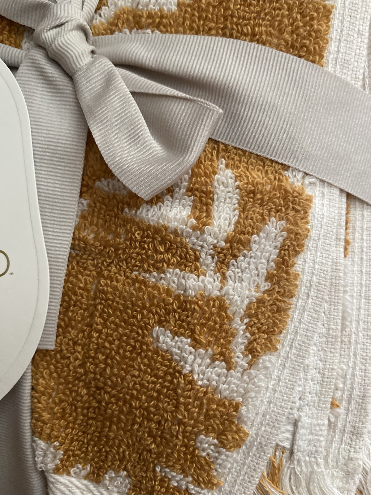 Threshold 6pc Bath Towel + Hand Towel + Washcloths Gold Target 100% Cotton Set