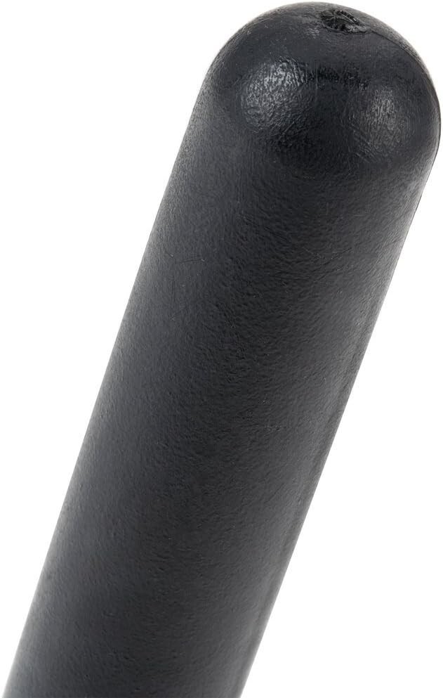 Bar Muddler 8", Grinder Netted Head, Polycarbonate Black