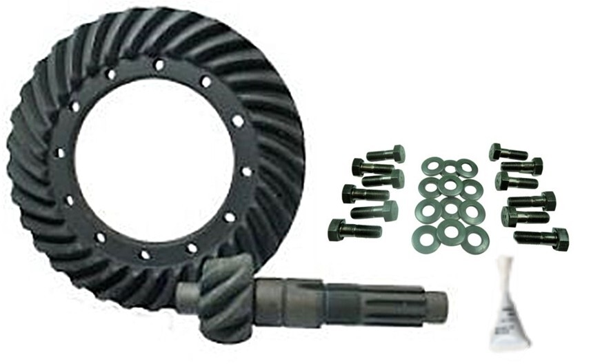 4.86 Ratio Ring & Pinion for Quick Change Rears, bare with Ring Gear Bolts