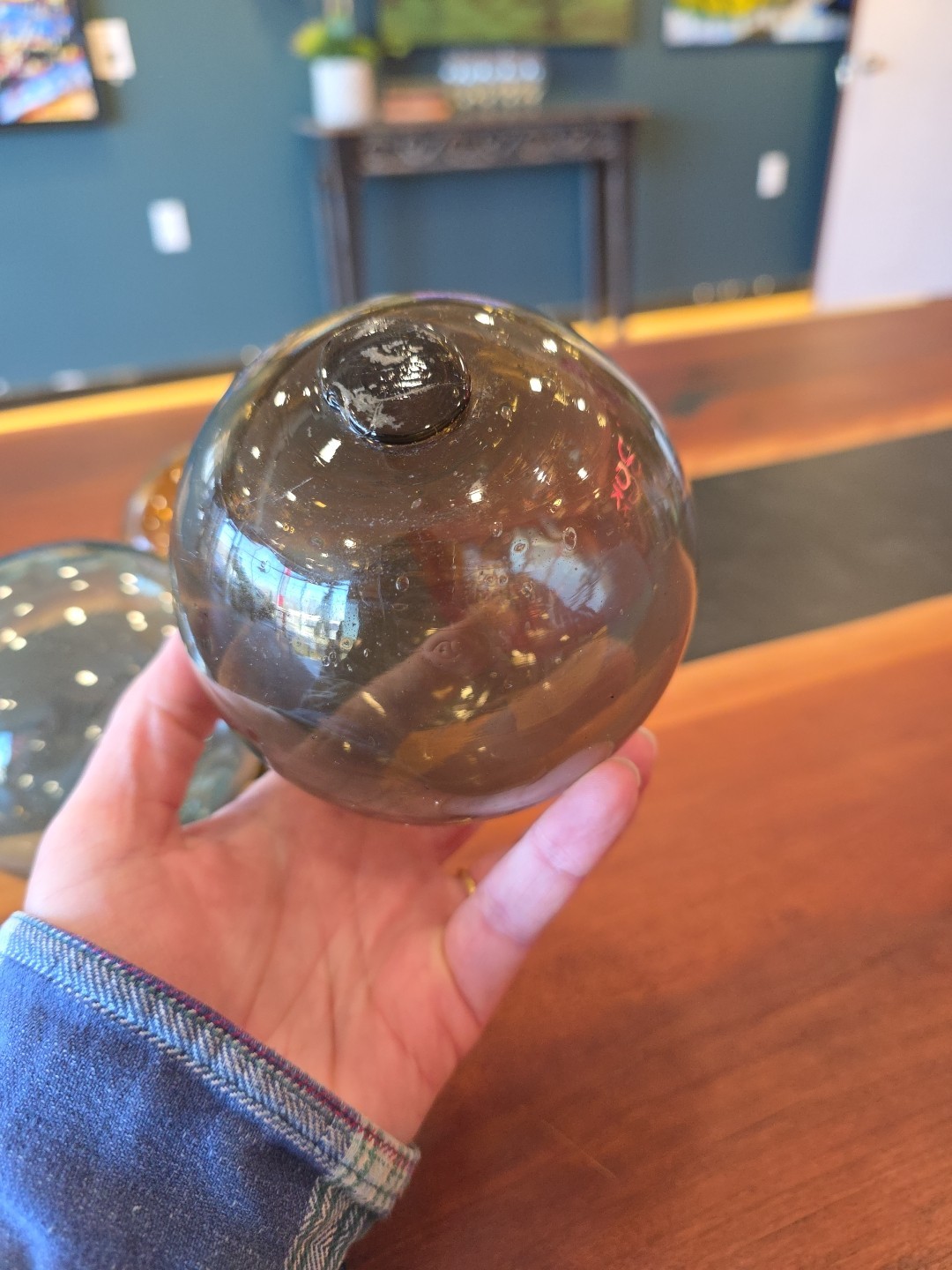 Hand Blown Glass Fishing Floats Contemporary Chinese