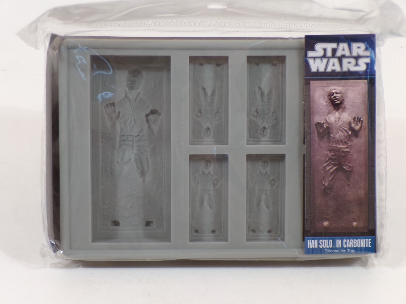 Star Wars Han Solo Carbonite Ice Tray Cube Chocolate Jello Silicone Molds  GZ164