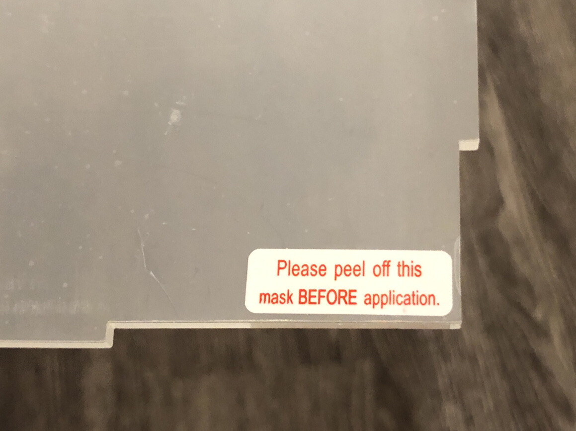 Full Size Acrylic Football Helmet Display Case with Back Mirror & Mirror Base