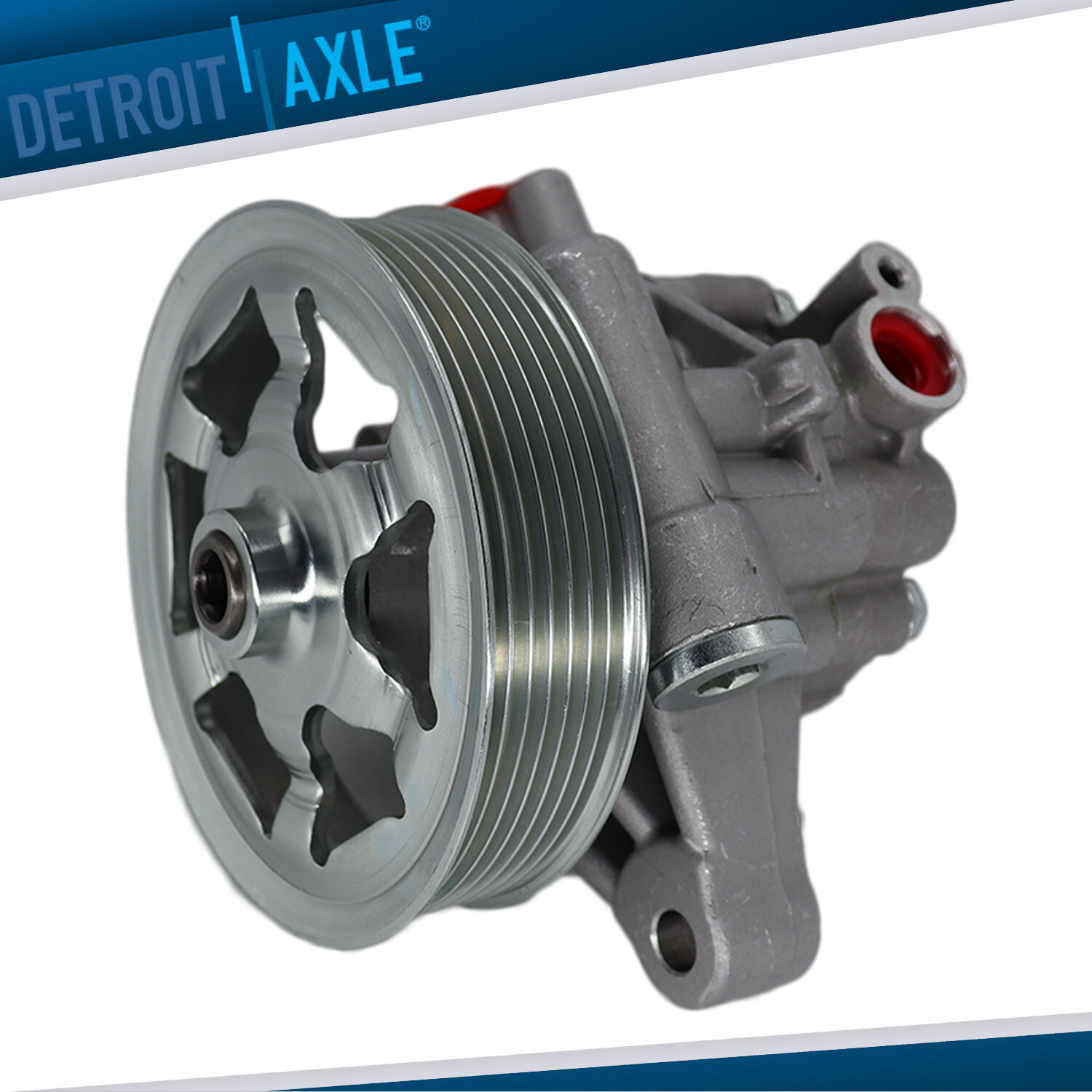 Power Steering Pump with Pulley for 2008 2009 2010 2011 2012 Honda Accord 2.4L