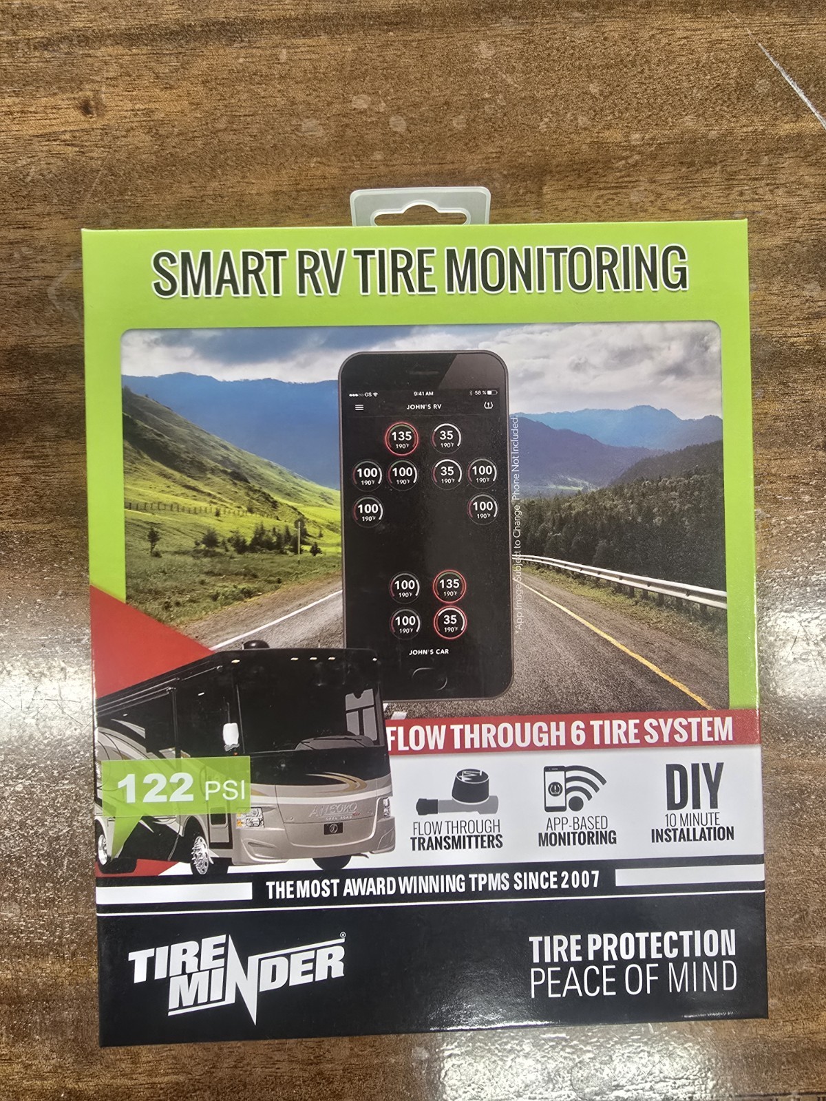 Minder Research Tire Pressure Monitoring System - TPMS TM22160 TireMinder