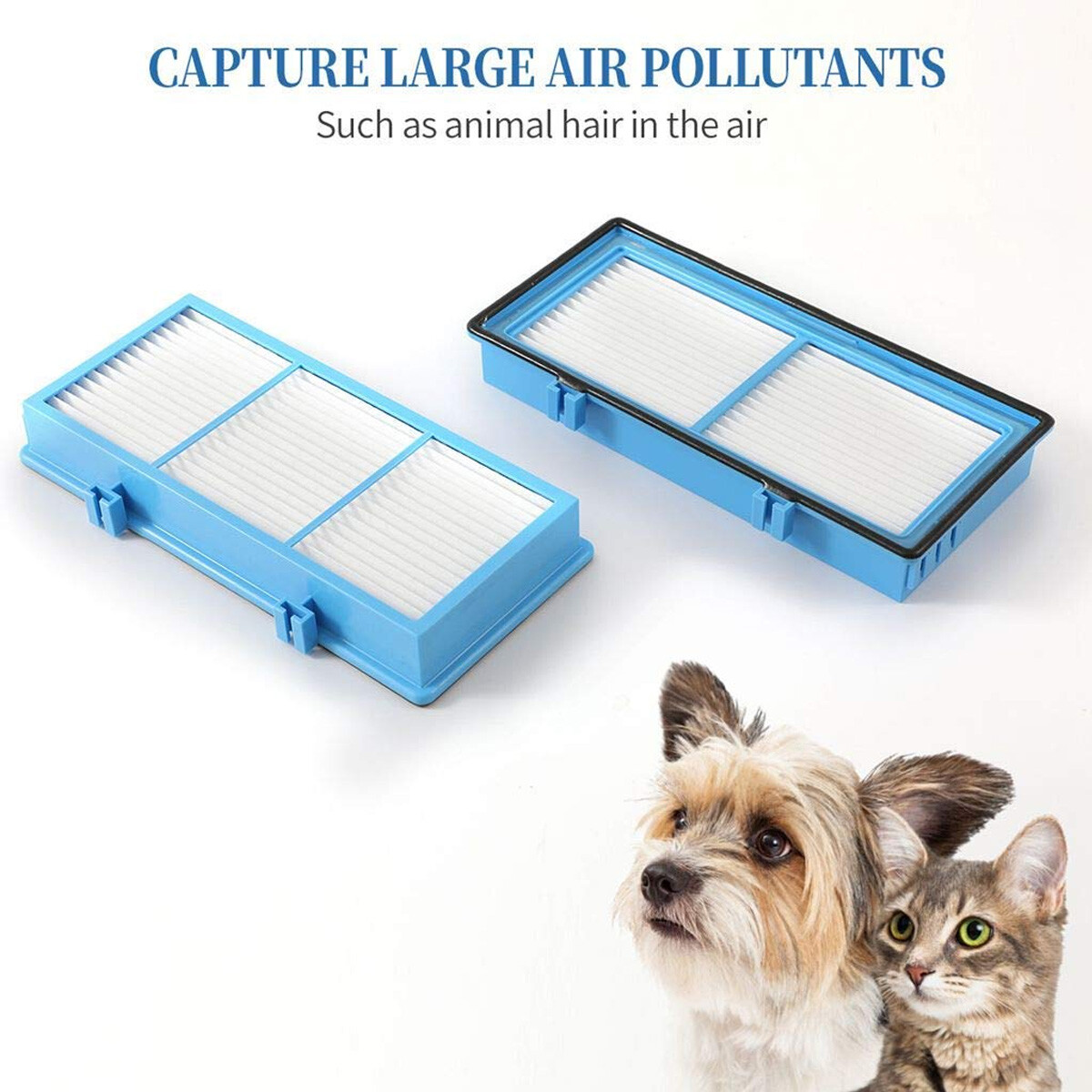 2 Pack HEPA Filters, Carbon Booster Sheet HAPF30AT for Holmes AER1 Air Purifiers