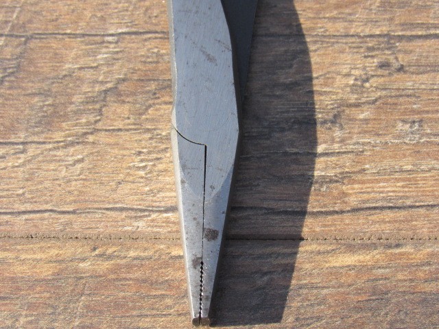 CRAFTSMAN TOOLS 9- 45807 8" DUCK BILL LONG NOSE PLIERS WF 945087 MADE IN USA