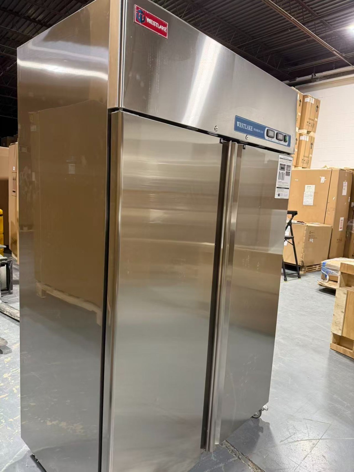 WESTLAKE 48" 2-Door Commercial Refrigerator Freezer Combo - DAMAGED