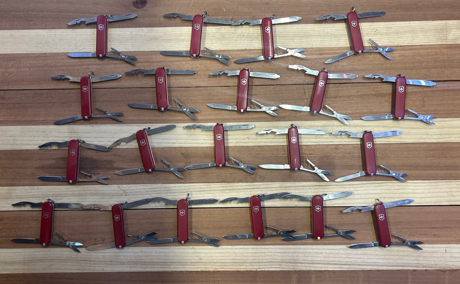 Victorinox Rambler 58MM Swiss Army Knife Red SAK Multiple Available Used