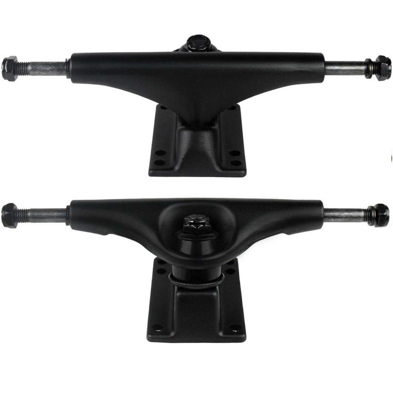 Moose Complete Skateboard Dip Black 8.5" With Black Trucks and Black Wheels