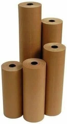 15" 40 # 900' Brown Kraft Paper Roll Shipping Wrapping Cushioning Void Fill